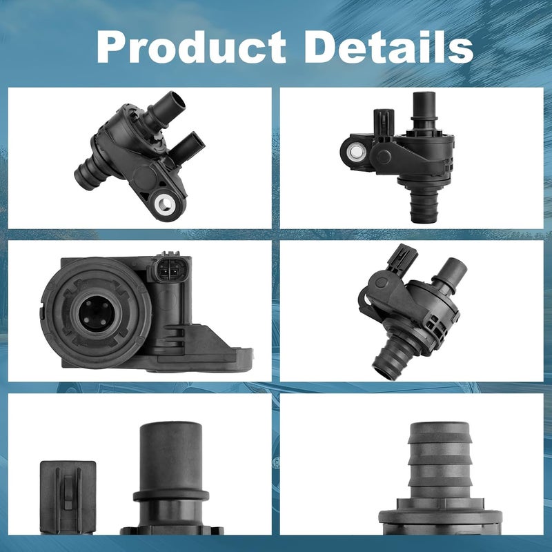 ComTrekium 16671-25010 Coolant Bypass Valve for Toyota Camry 2018-2023, RAV4 2019-2023, Avalon 2019-2022 Lexus ES/NX 2019-2023, Engine Water Control Valve Replaces 16671 125010, 1667125010 - Image 5